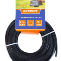 Леска PATRIOT D 4,0 мм L 12 м (квадрат, черный) 400-12-5, картонный подвес